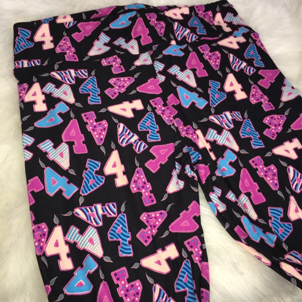 NWOT LuLaRoe 4 anniversary Tall & Curvy Leggings